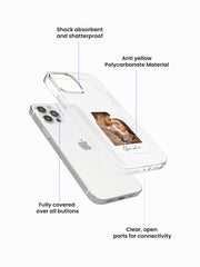 Forever love Polaroid Custom Printed Anti-Yellow Clear Case