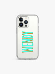 Sassy Name Printed Clear Silicone Cover