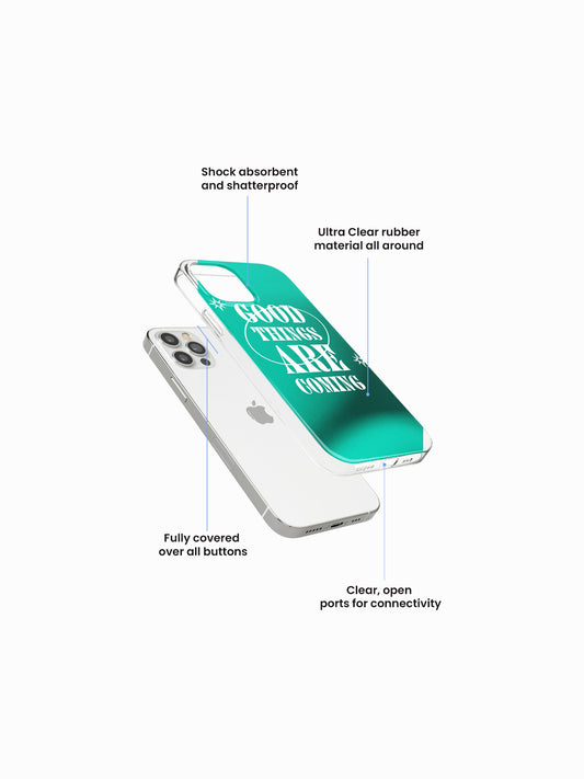 Good things Good Luck Silicone Case Cover