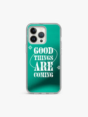 Good things Good Luck Silicone Case Cover