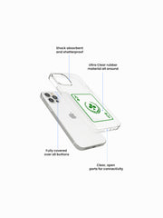 Leaf Good Luck Silicone Case Cover