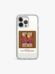 Melody Album Name Printed Clear Silicone Cover