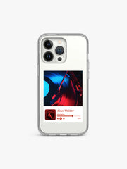 Now Playing Album Name Printed Clear Silicone Cover