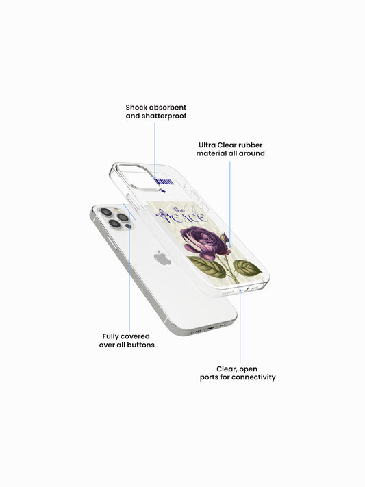 Peace Sylvan Silicone Case Cover