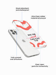 Make your mind Quote Silicone Case Cover