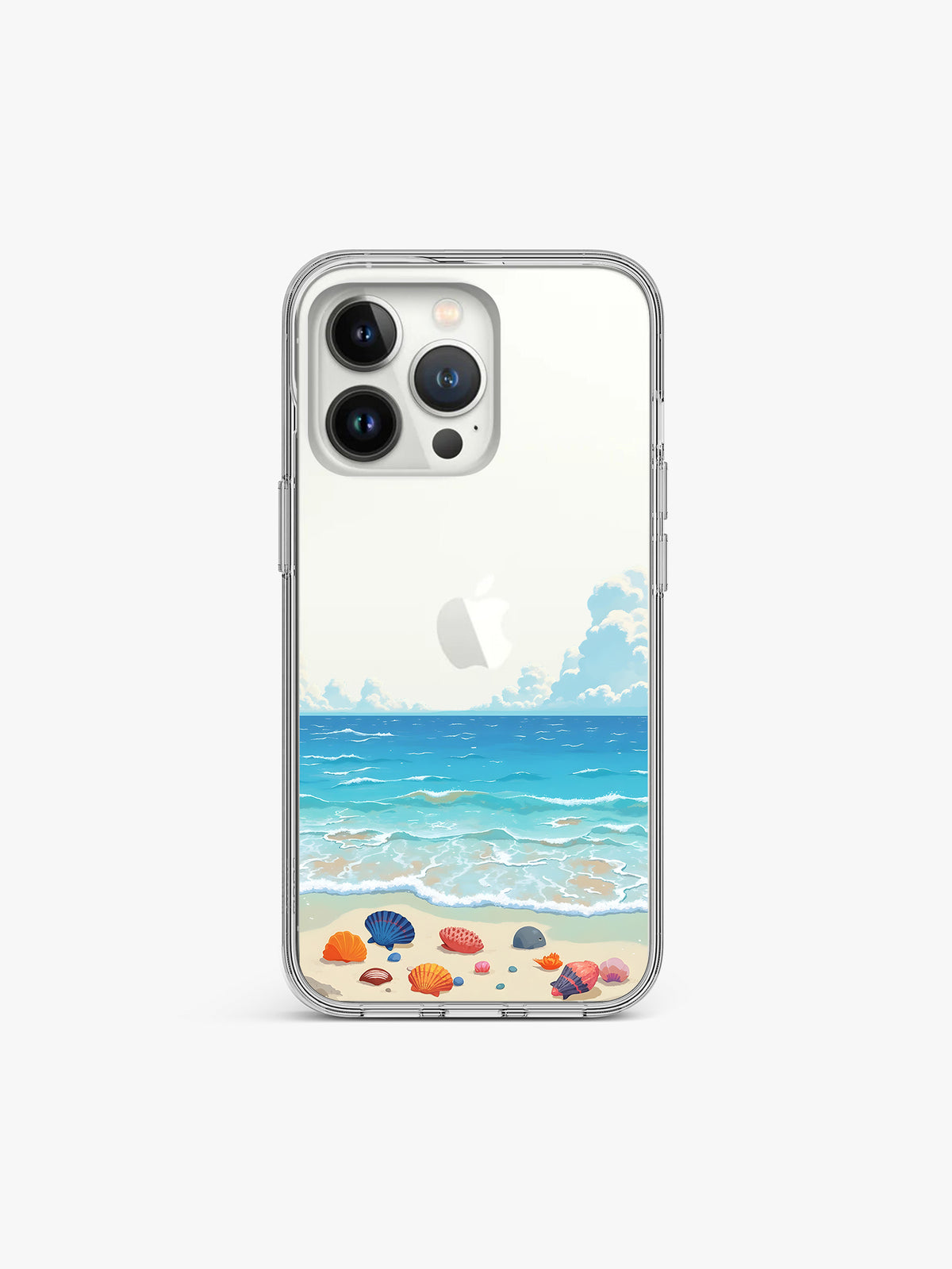 Shore Nature inspired Printed Clear Silicone Cover