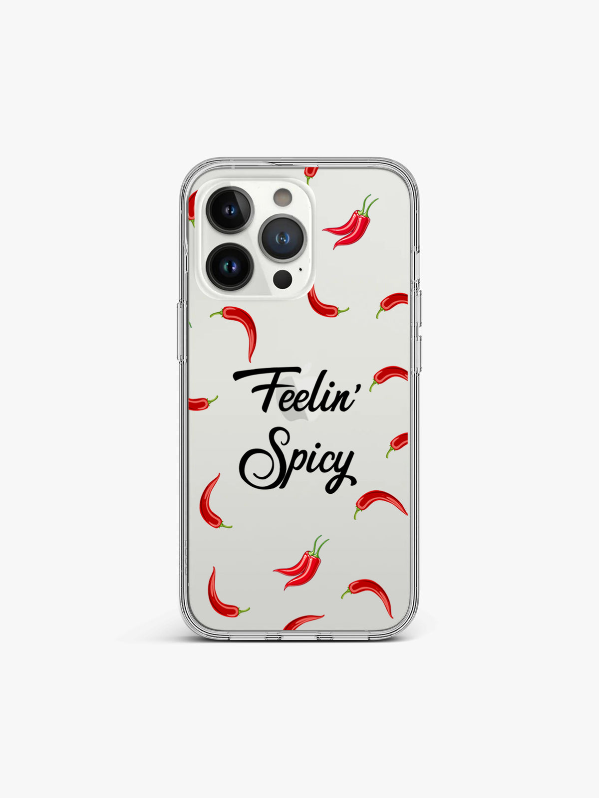 Feeling spicy Phrase Silicone Case Cover