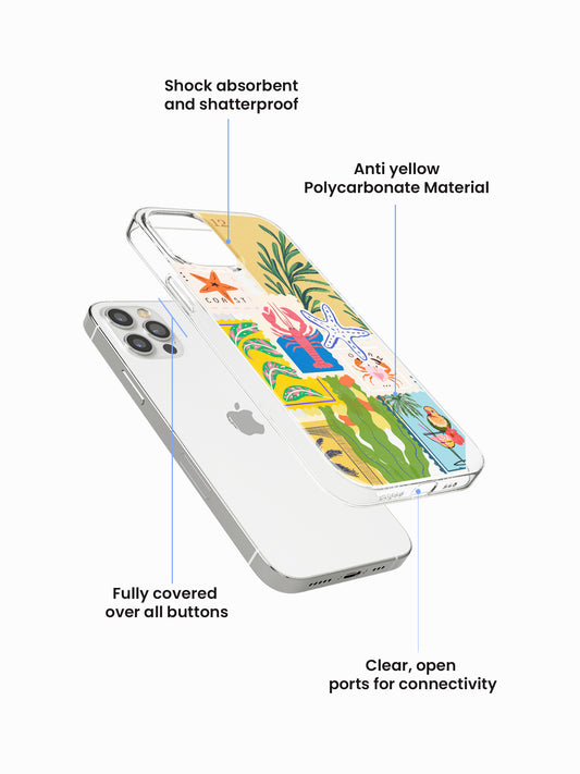 Sailstamp Ocean Anti-Yellow Clear Case