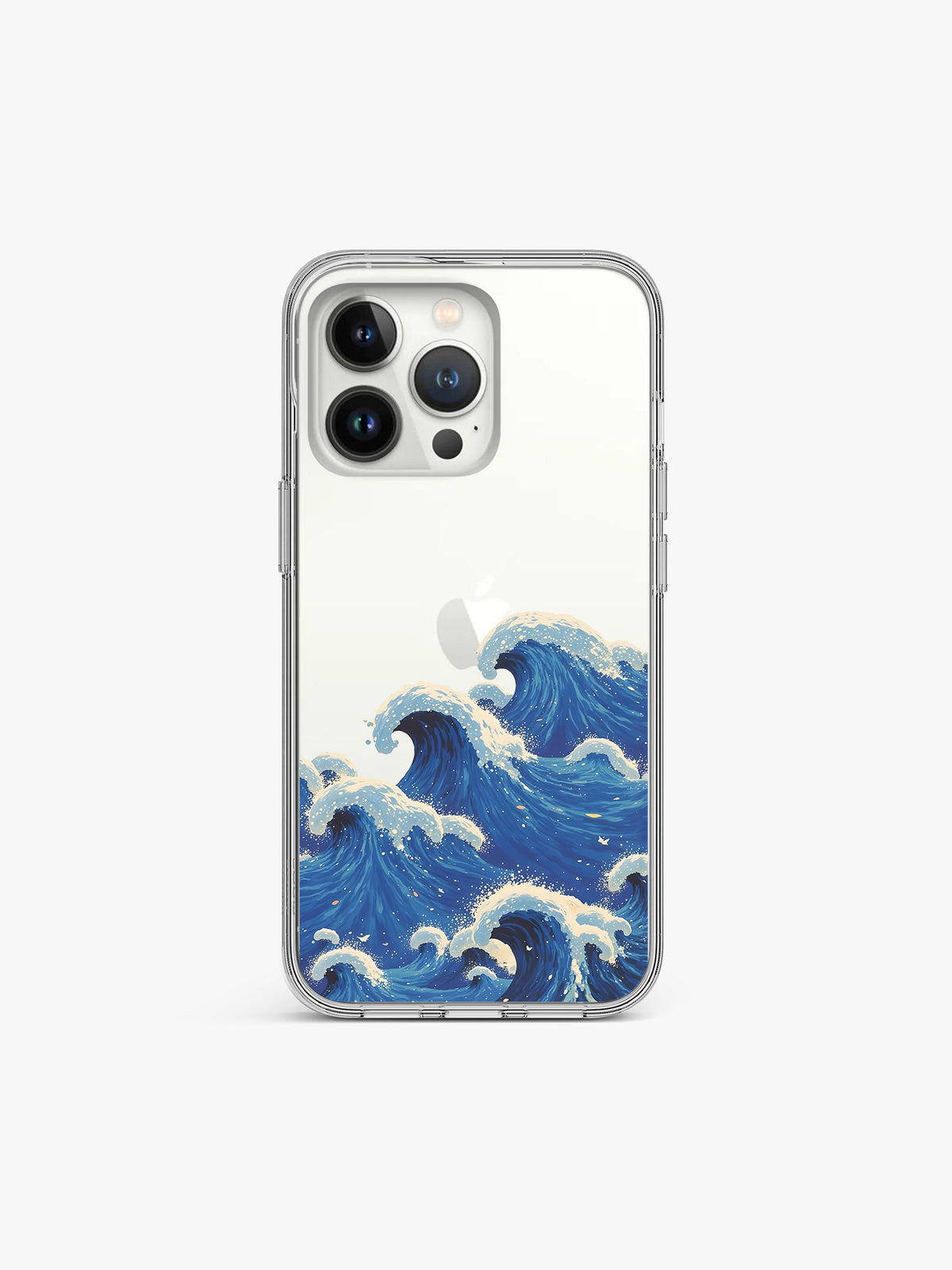 Tide Nature inspired Printed Clear Silicone Cover