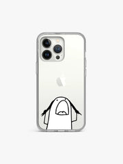 Angry Stickman Anti-Yellow Clear Case