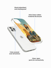 Soft Chaos Illustrae Name Printed Clear Silicone Cover