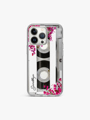 Bougainvillea Bloomtape Name Printed Clear Silicone Cover