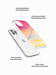 Evening Pleasant Skyline Silicone Case Cover