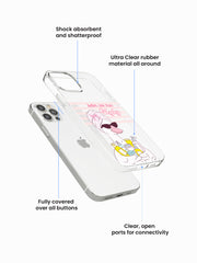 Better late than Ugly Cartoon Silicone Case Cover