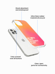 Be your sunshine Gradient Silicone Case Cover
