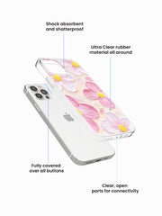 Tender bloom Art Silicone Case Cover
