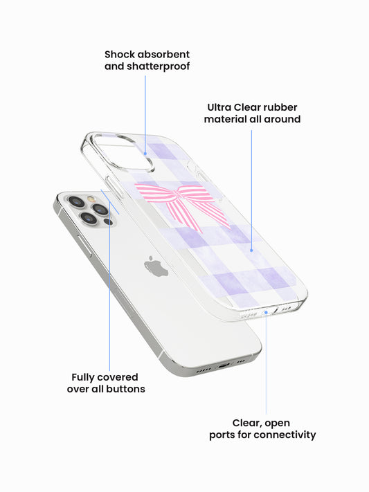 Bubblybow Coquette Silicone Case Cover
