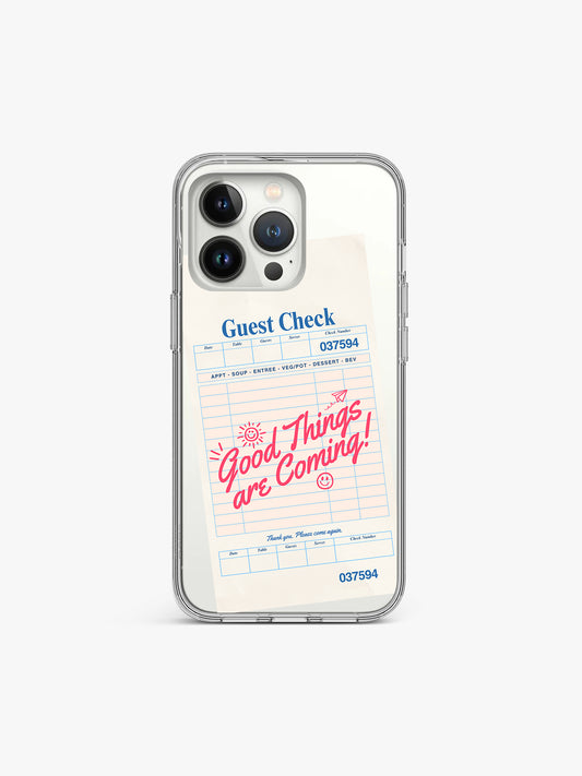 Good things Retro Printed Clear Silicone Cover
