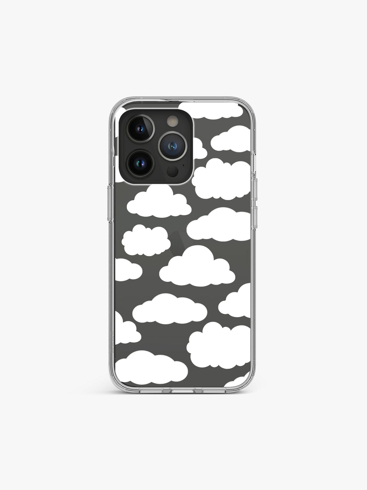 Veil Cloud Printed Clear Silicone Cover