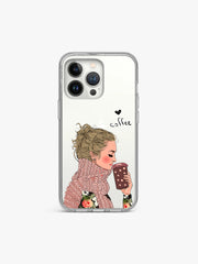 Coffee girl Y2K Silicone Case Cover