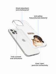 Critter Girliecore Name Printed Anti-Yellow Clear Case