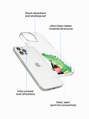 Crocodile Cartoon Silicone Case Cover