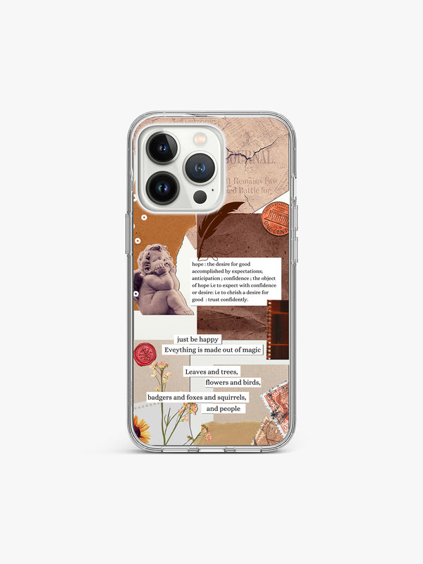 Russet Scrap Silicone Case Cover