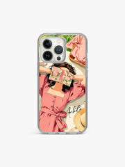 Kawaiiqa Illustrae Name Printed Clear Silicone Cover