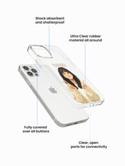 Mystic Girliecore Name Printed Clear Silicone Cover