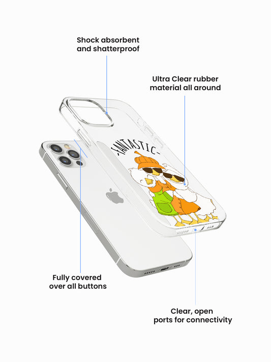 Fantastic Cartoon Silicone Case Cover