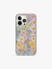 Floret Bloom Art Silicone Case Cover