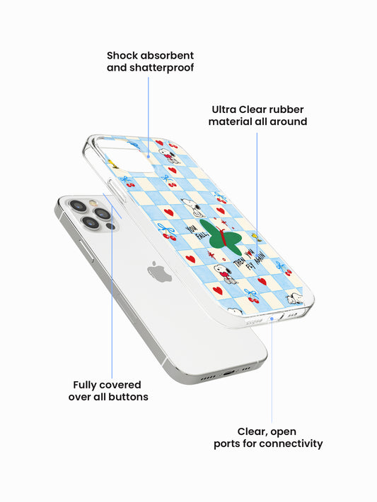 Snooped Ghingham Silicone Case Cover