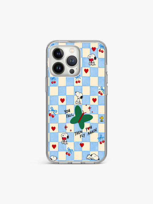 Snooped Ghingham Silicone Case Cover