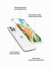 Glimmera Illustrae Name Printed Clear Silicone Cover