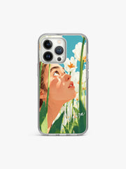 Glimmera Illustrae Name Printed Clear Silicone Cover