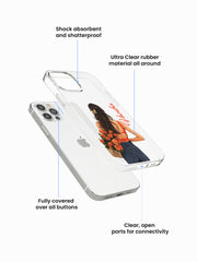 Doll Girliecore Name Printed Clear Silicone Cover