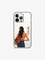 Doll Girliecore Name Printed Clear Silicone Cover