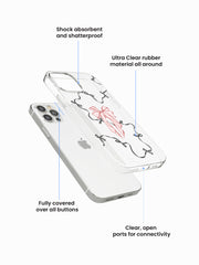 Glambow Coquette Silicone Case Cover