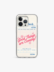 Good things Retro Anti-Yellow Clear Case