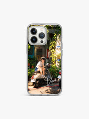 Cutique Illustrae Name Printed Clear Silicone Cover