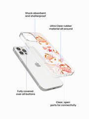 Crabs Calling Ocean Silicone Case Cover