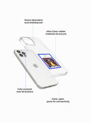 Blissful Polaroid Custom Printed Clear Silicone Cover