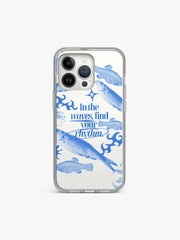 Rythm Retro Printed Clear Silicone Cover