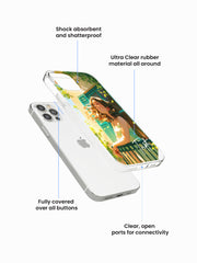 Sparkletta Illustrae Name Printed Clear Silicone Cover