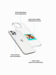 Diaries Special Polaroid Custom Printed Clear Silicone Cover