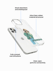 Muse Girliecore Name Printed Clear Silicone Cover