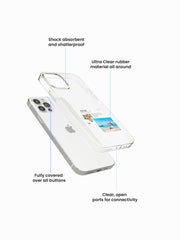 Stamp Polaroid Custom Printed Clear Silicone Cover