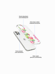 Kamala Nelumbo Name Printed Clear Silicone Cover