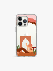 Kamelos Boho Printed Clear Silicone Cover