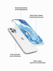 Koi Pastel Art Silicone Case Cover